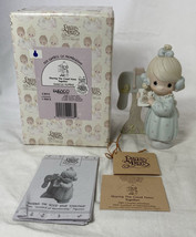 Precious Moments Figurine "Sharing the Good News Together" 1991.  Boxed. C0111 - $10.95
