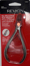 Revlon No-Ricochet Nail Nipper Clipper Magnetic Shield Stainless Steel 12061 New - £6.99 GBP
