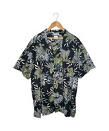 Columbia Shirt Mens 4X Floral Fish Tropical Fishing Button Up Short Slee... - $25.73