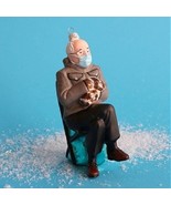 BERNIE SANDERS with MITTENS ORNAMENT 5.5&quot; USA Politician Glass Christmas... - €20,80 EUR