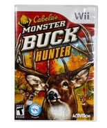 Wii cabela&#39;s monster buck hunter, complete - $15.98 CAD