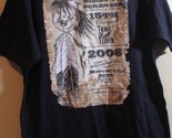 Trail Of Tears 2008 Graphic T Shirt M Ride To Remember Motorcycle Ride Sh1 - £11.06 GBP