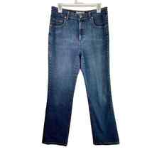 Chicos 1 Platinum Mid Rise Blue Denim Jeans Straight Leg 30x30 Women Sz ... - £8.08 GBP