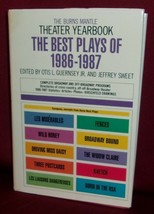Guernsey BEST PLAYS OF 1986-1987 First Edition Fine Hardcover DJ Burns Mantle - £17.58 GBP