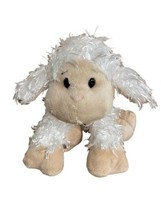  Ganz White Lamb Plush Stuffed Realistic Webkinz Classroom hm 201 no code 7 in - £8.78 GBP