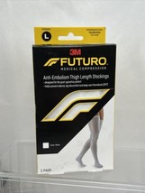 Futuro L￼Arge Thigh High Length Stockings Compression Sock Combine Ship - £7.58 GBP