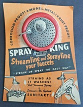 Vintage 1950&#39;s Spray King Red Mfg. Royal Manufacturing Co. Brooklyn, NY ... - £18.07 GBP