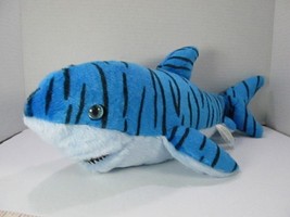 Aurora Destination Nation Blue Tiger Shark Plush 16” Stuffed Animal Toy - £9.00 GBP