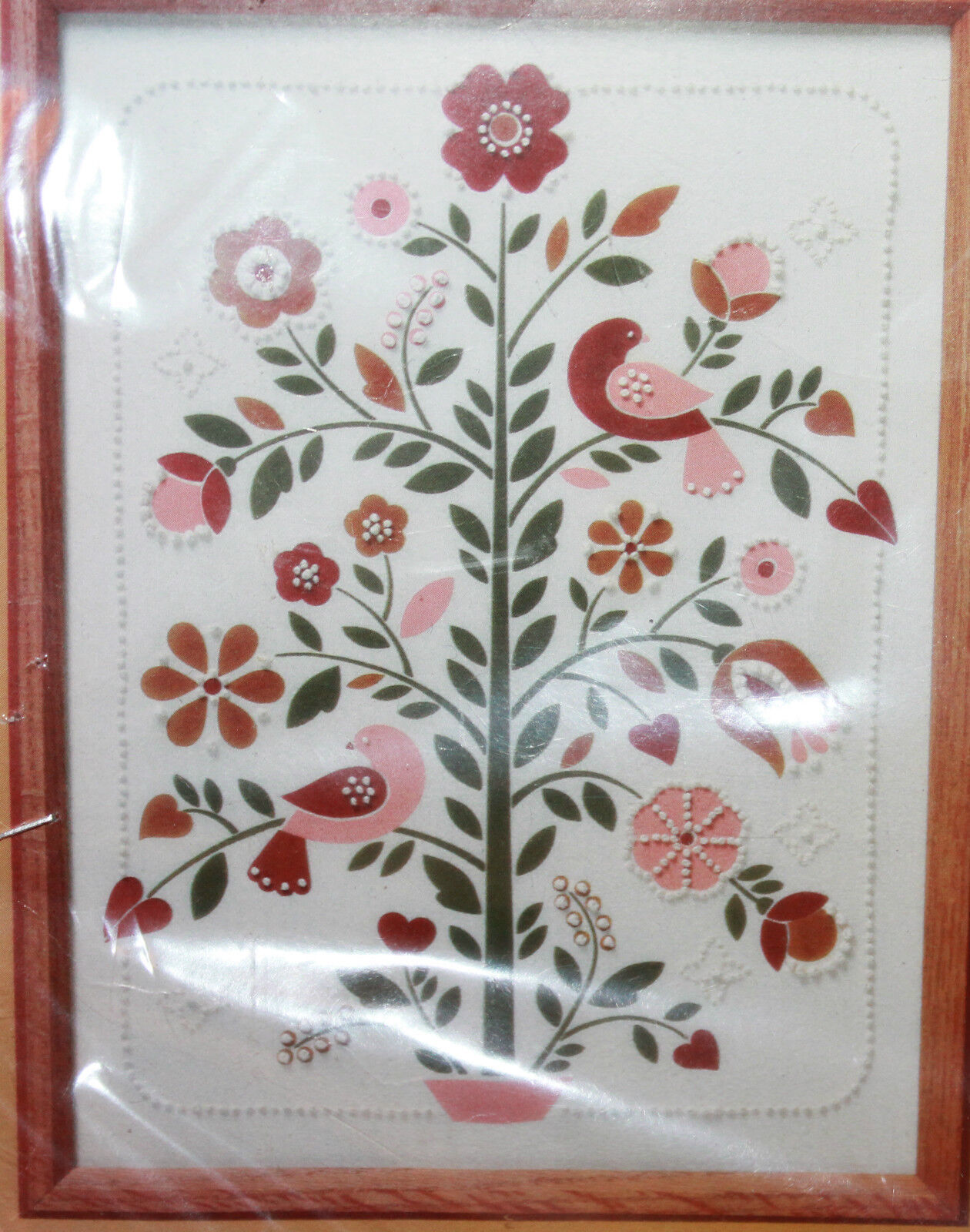 Creative Circle 0837 Pennsylvania Dutch Tree Candlewicking Kit 12x16 Reilly - £13.58 GBP