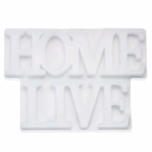 DIY Accessories Epoxy Resin Home Decoration Crystal Glue Letters Casting Molds L - £14.29 GBP
