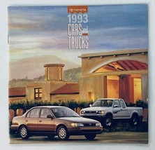 1993 Toyota Cars and Trucks Dealer Showroom Sales Brochure Guide Catalog - $9.45