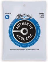 Martin Authentic Acoustic 80/20 Bronze Set, Medium 13-56-DS - £6.24 GBP