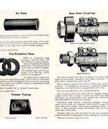 1922 N.T. Bushnell Torch Hose Couplings Advertisement Catalogue Hardware... - $552.13 MXN