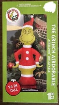 2022 How the Grinch Stole Christmas 22” indoor Inflatable Tabletop Mantle New - £27.64 GBP