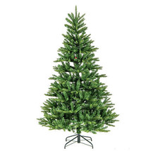 6 Feet Artificial Xmas Tree with 500 Warm Yellow Incandescent Lights - Color: G - £114.15 GBP