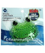 Green Frog Kids Instant Relief Reusable Gel Cold Ice Pack Comfort Boo-Boo New - $9.99