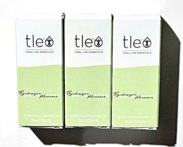 3 Pack tle Total Life Essentials Lemongrass Pure Essential Oil .5oz Topical - £18.09 GBP