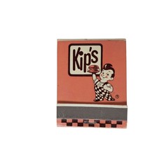 Vintage Matchbook Kip&#39;s Restaurant Big Boy Full Unstruck Advertising - $16.83