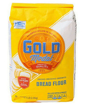 2.26 kg Gold Medal Bread Flour Unbleached &amp; All Purpose Flour Bleached Powder - £11.29 GBP+