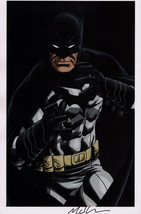 Mike Mc Kone Signed Dc Comic Jla Art Print ~ Batman The Dark Knight - £23.28 GBP