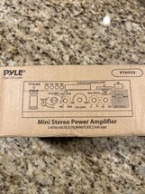 Pyle PTAU Home Audio Stereo 80w Power Mini Amplifier USB/AUX Input 2 Cha... - £46.80 GBP