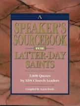 Speaker&#39;s Sourcebook for LDS 3,000 Quotes PB - £4.66 GBP
