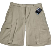 Nike Golf Dri Fit Cargo Shorts Mens 32 Beige Khaki Standard Fit Performa... - $34.64