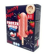 BB: 03/27. JonnyPops Mini Pops Freeze Dried Strawberries &amp; Cream 10g 5ct No - $269.29 MXN