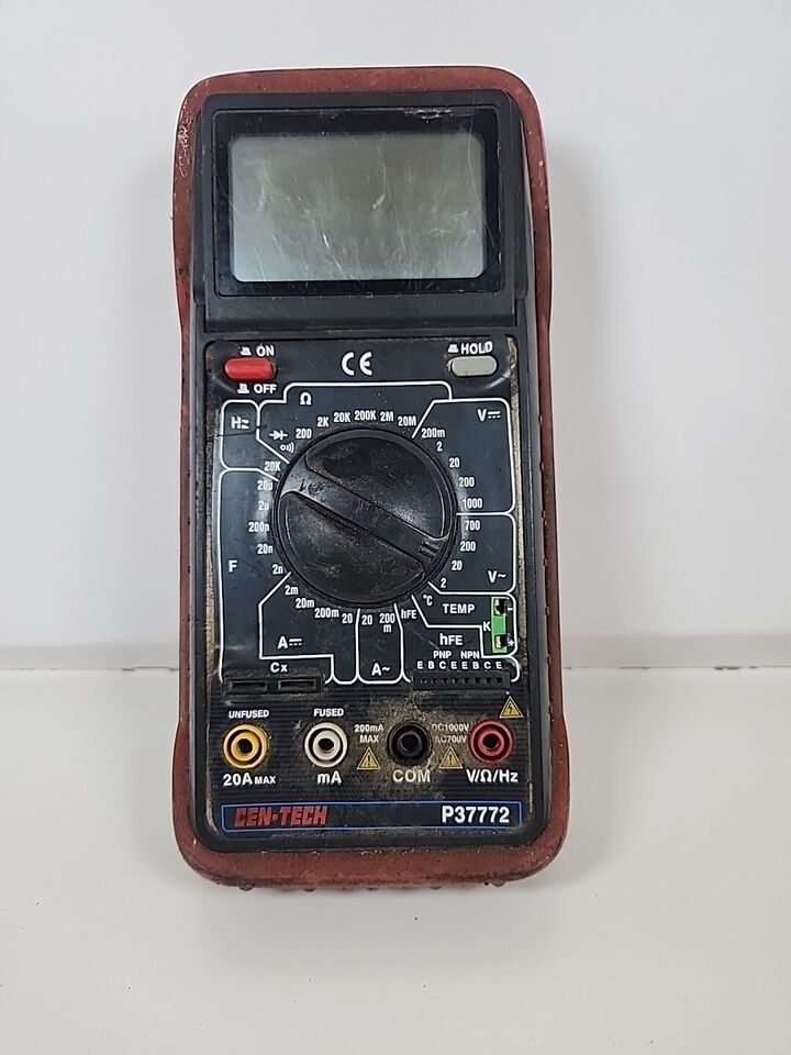 Cen-Tech P37772 11  Digital Multi-Meter For Parts Only - $9.49