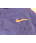 WOMENS NIKE DRI FIT GYM RUNNING YOGA ATHLETIC SHIRT TOP RARE COLOR PURPL... - $19.34