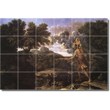Nicholas Poussin Landscapes Painting Ceramic Tile Mural BTZ06765