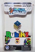World&#39;s Smallest Rubik&#39;s Cube Working Brain Teaser Micro Toy Super Impulse NEW - £4.74 GBP