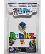 World&#39;s Smallest Rubik&#39;s Cube Working Brain Teaser Micro Toy Super Impul... - £4.74 GBP