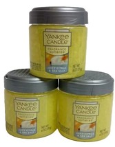 3X Yankee Candle Juicy Citrus &amp; Sea Salt Fragrance Spheres Odor Beads 6 ... - £24.14 GBP