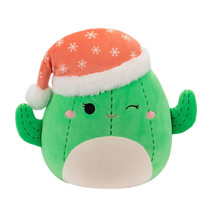 Maritza The Girl Cactus Santa Hat Squishmallows Plush Christmas Nwt - £15.81 GBP