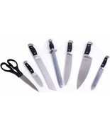 Kitchen Knife Set 7 piece set in wooden presentation case NIB - $275.00