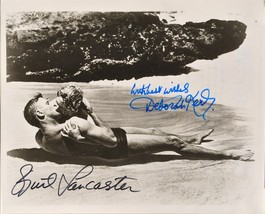 Burt Lancaster &amp; Deborah Kerr Signed Photo - From Here To Eternity w/COA - £455.45 GBP