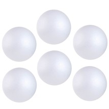 6Pcs 6 Inch White Foam Balls Polystyrene Craft Balls Foam Balls For Art,... - £31.46 GBP