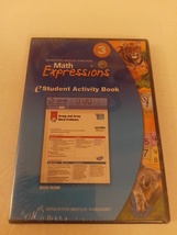Math Expressions EStudent Activity Book LV3 DVD-ROM Brand New Factory Sealed - £23.97 GBP