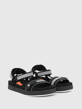 Diesel Men&#39;s Shoes Sandals Black / Grey ( 10 ) - £158.24 GBP