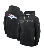 New Mens Broncos 2025 Crucial Catch Beat Cancer Sideline Hoodie for Denv... - $1,170.71 MXN