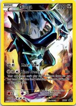 Dialga XY77 Full Art Holo Ultra Rare Black Star Promo Pokemon TCG Card LP - £11.58 GBP