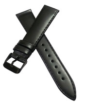 18mm Genuine Leather Watch Band Strap Fits SENTRY A0201.BO BLACKOUT 0200... - $11.00