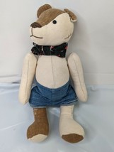 Dog Puppy Plush Snap Arms Legs 11 Inch Stuffed Animal Toy - $10.95