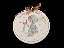 &quot;Blessings From Our House To Yours&quot;, Precious Moments Porcelain Ornament #PMJ-23 - £5.34 GBP
