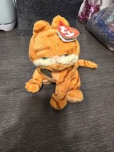 Vintage 2004 TY Original Beanie Babies &quot;Garfield&quot; The Cat 7”   - $12.95