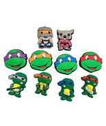 TMNT  SHOE CHARMS 10 Pack  Crocs Turtles Shredder Splinter - $17.99
