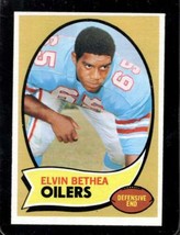 1970 Topps #43 Elvin Bethea Nmmt (Rc) Oilers Hof *XR28379 - £19.52 GBP