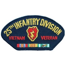 25TH Infantry Division Vietnam Military Veteran Us Army Cap Patch PM1416 Ee - £7.30 GBP