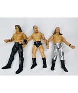 WWE/WWF Wrestling Action Figures Set Jakks Pacific 1999 Bundle Lot Of 3 - £11.32 GBP